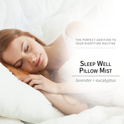 Sleep Well Eucalyptus + Lavender Pillow Mist – 4 fl oz | European Spa Source