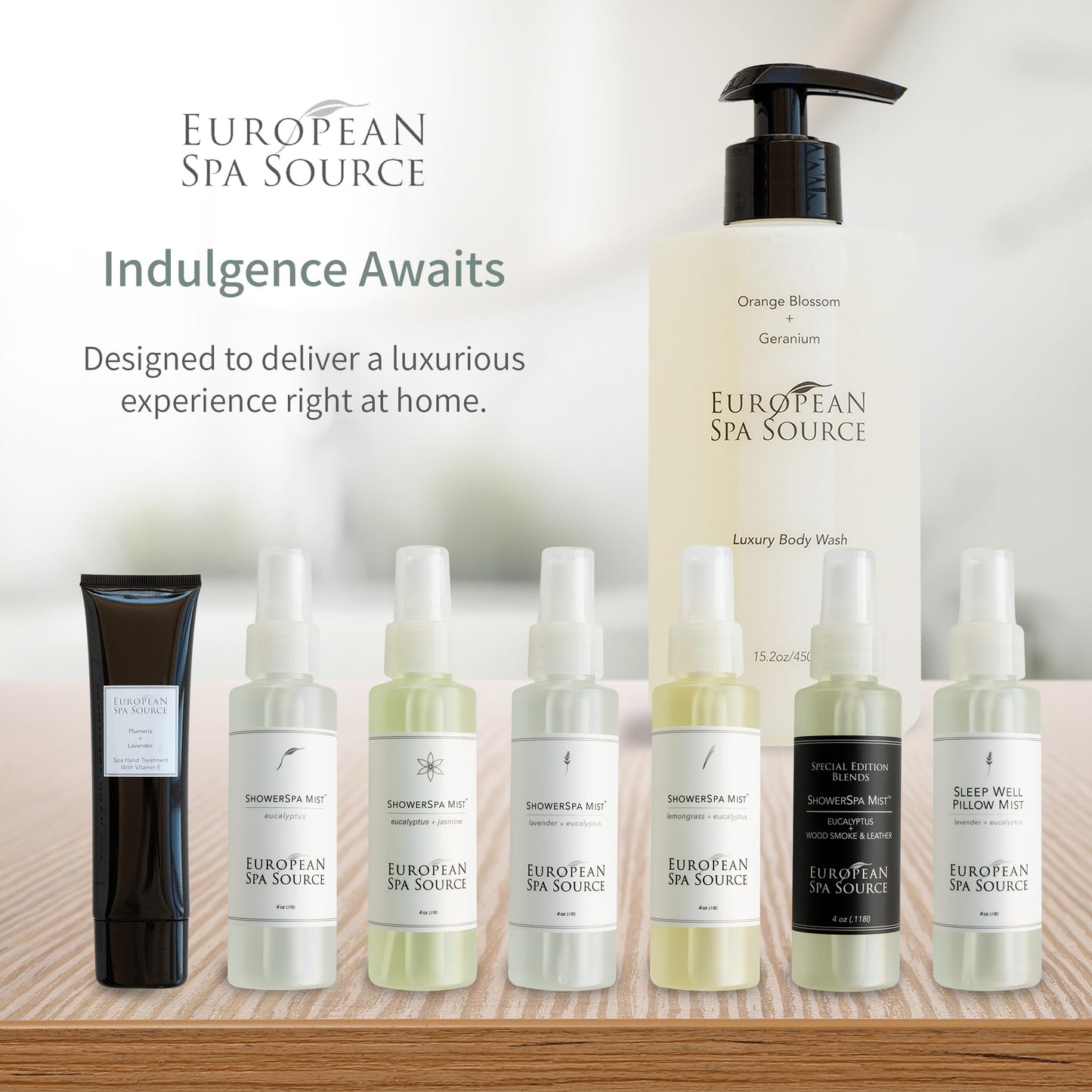 Sleep Well Eucalyptus + Lavender Pillow Mist – 4 fl oz | European Spa Source