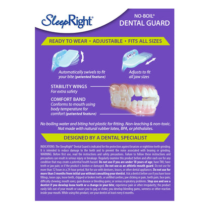 SleepRight Dura-Comfort Dental Guard – Mouth Guard to Prevent Teeth Grinding