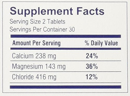 Slow-Mag Magnesium Chloride and Calcium, 60 Tablets Each (Value Pack of 3)