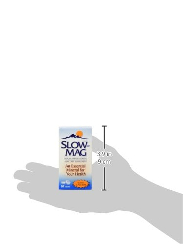 Slow-Mag Magnesium Chloride and Calcium, 60 Tablets Each (Value Pack of 3)