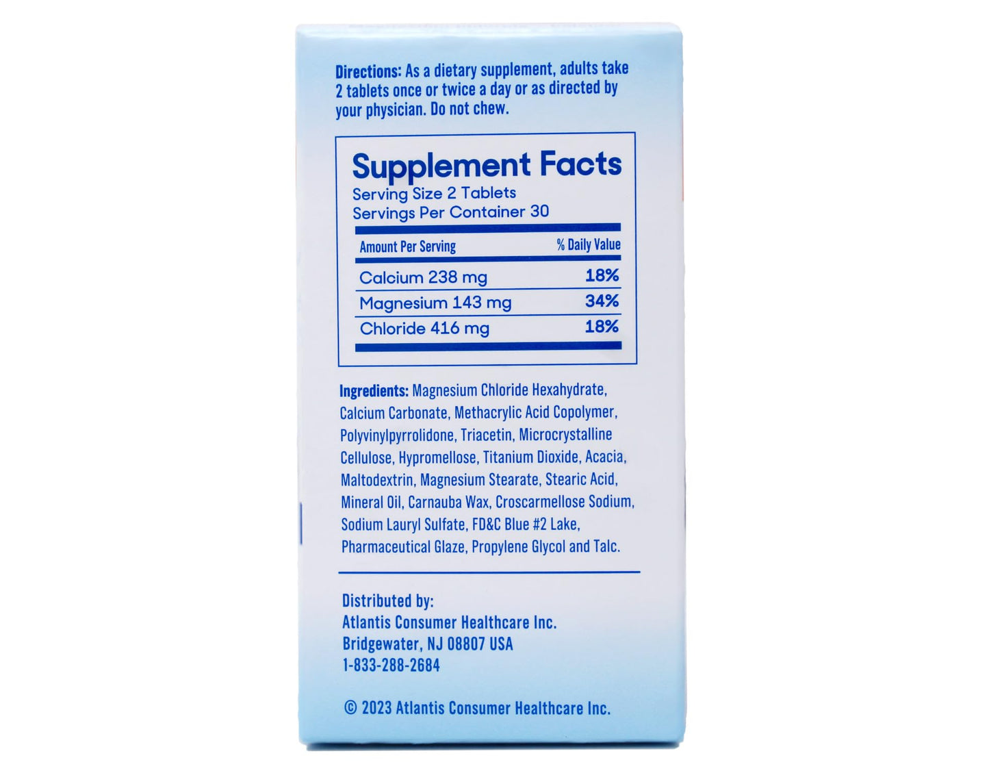 Slow-Mag Magnesium Chloride and Calcium, 60 Tablets Each (Value Pack of 3)