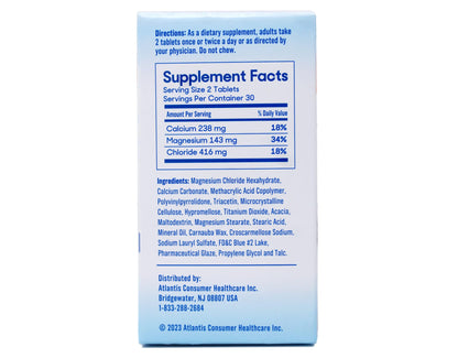 Slow-Mag Magnesium Chloride and Calcium, 60 Tablets Each (Value Pack of 3)