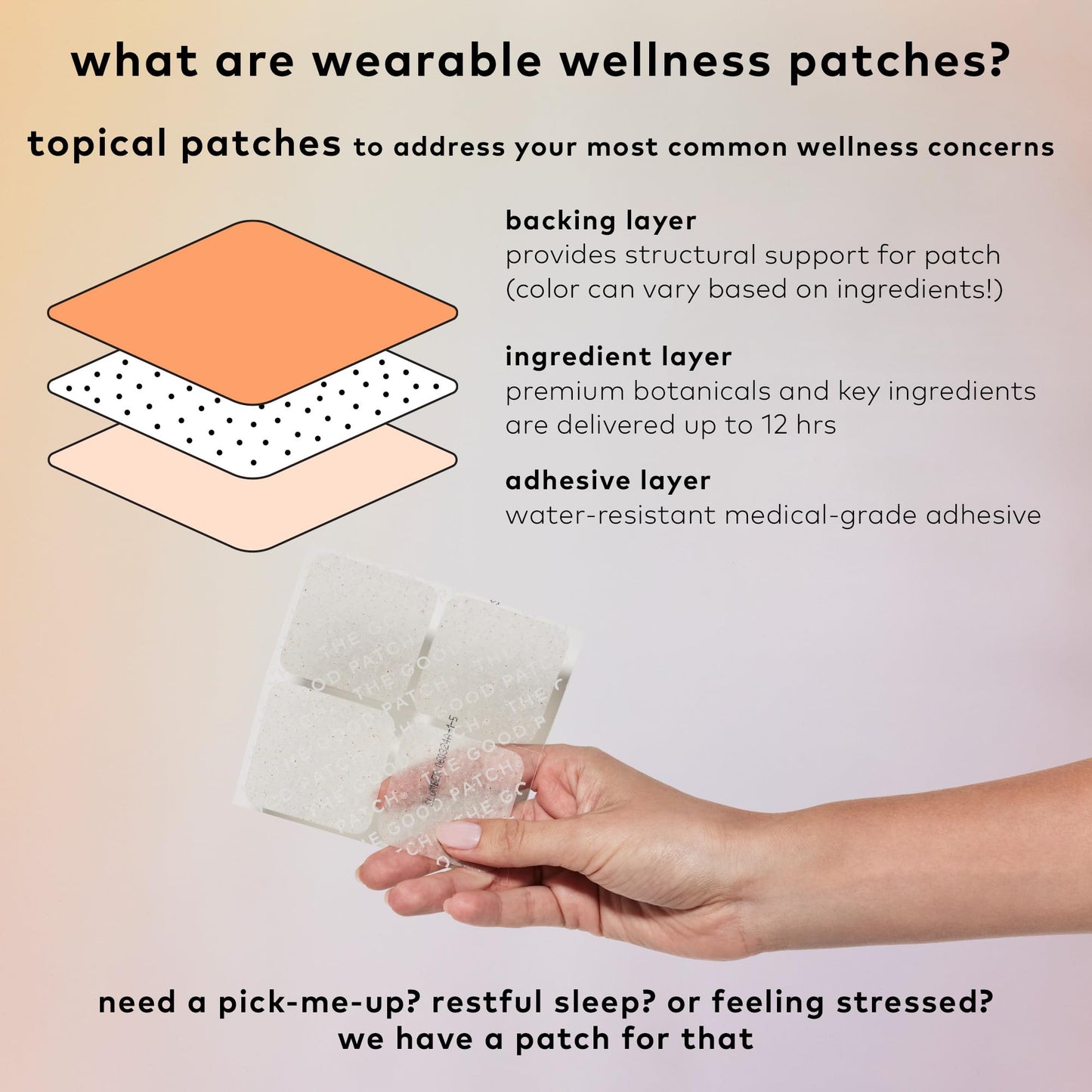 Slumber Sleep Patch by The Good Patch — Melatonin-Free, Sustained Release, Plant-Powered Wellness (24 Patches)