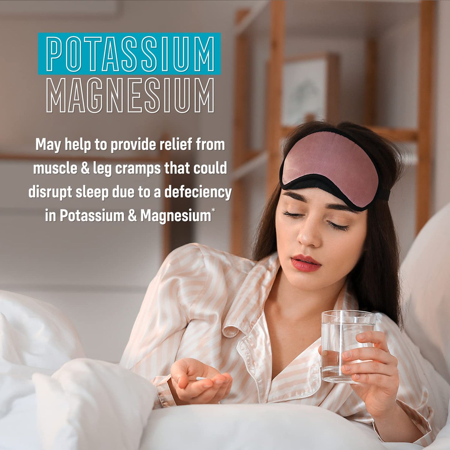 SMART FOR LIFE Potassium Magnesium Supplement – 30 Vegan Capsules | High-Absorption Mineral Complex