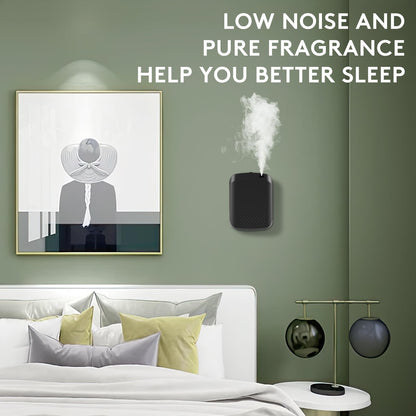 Smart Scent Air Machine for Home – 1500 Sq Ft Coverage, Bluetooth App (Black)