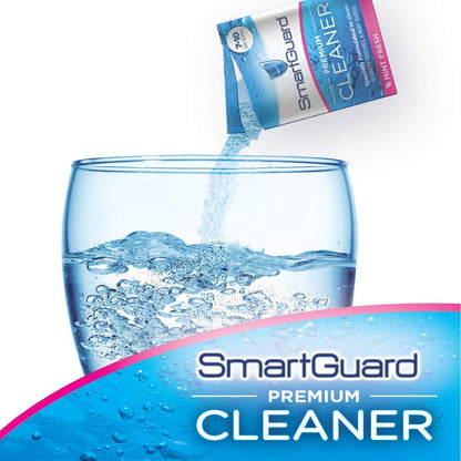 SmartGuard Premium Cleaner Crystals & Case – 110 Cleanings | Clear Braces & Retainers