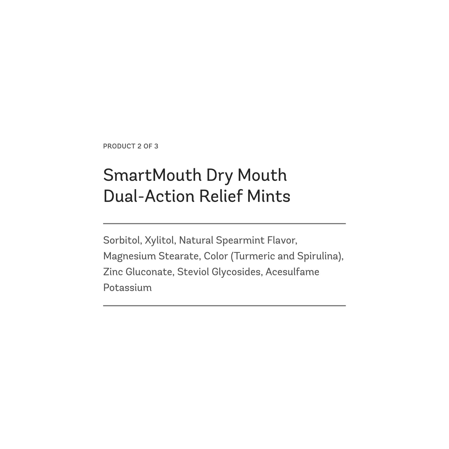 SmartMouth Package: Activated Mouthwash, Dry Mouth Mints 50-Count & Zinc Ion Toothpaste