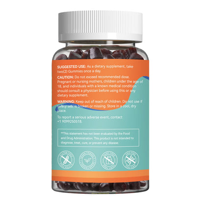 SmildeHeal Sugar Free Ceylon Cinnamon Gummies 2000MG – Vegan, Non-GMO, 60 Gummies