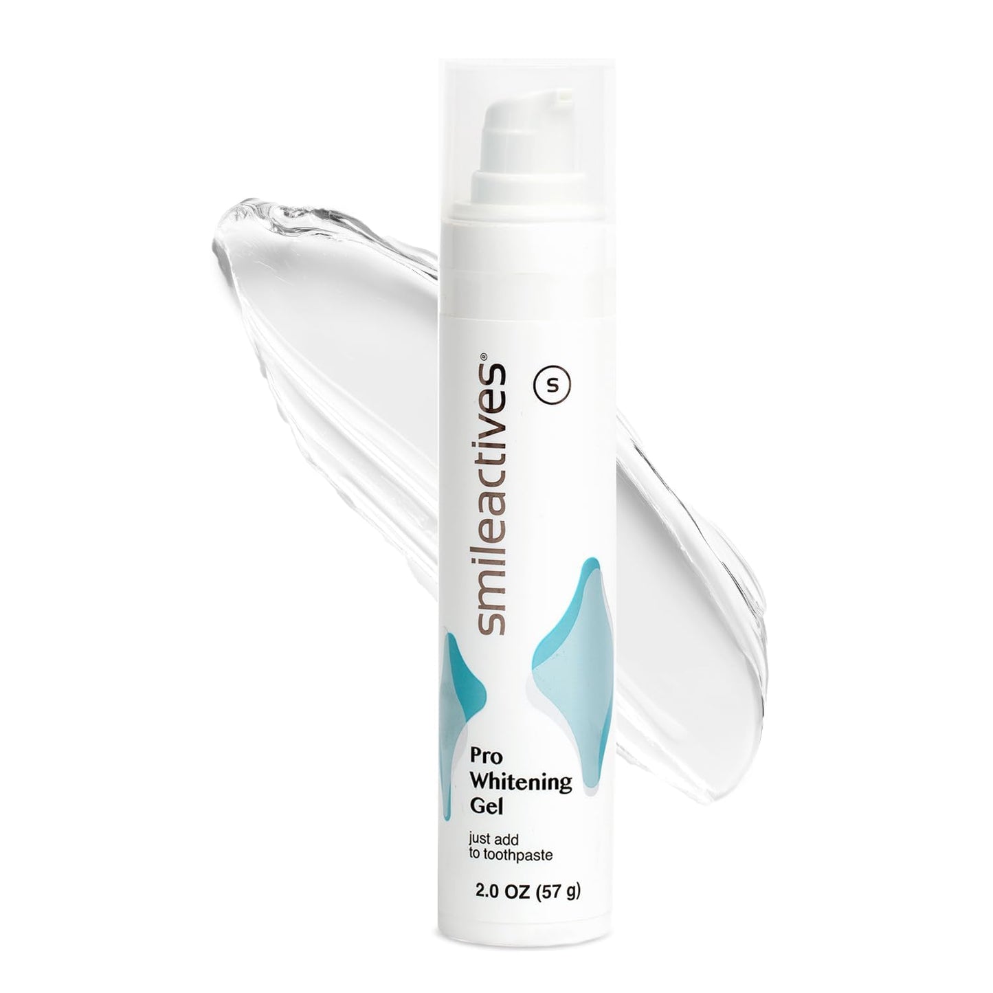 Smileactives Pro Whitening Gel – 2 oz Hydrogen Peroxide Toothpaste Whitening