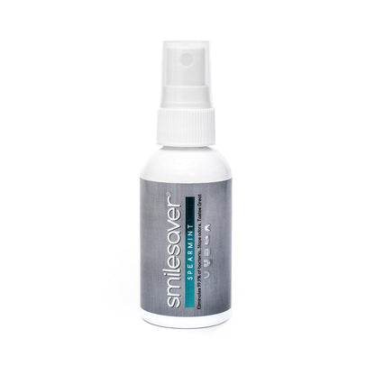Smilesaver Retainer Cleaner - 30-Second Minty Spray for Aligners & Dentures