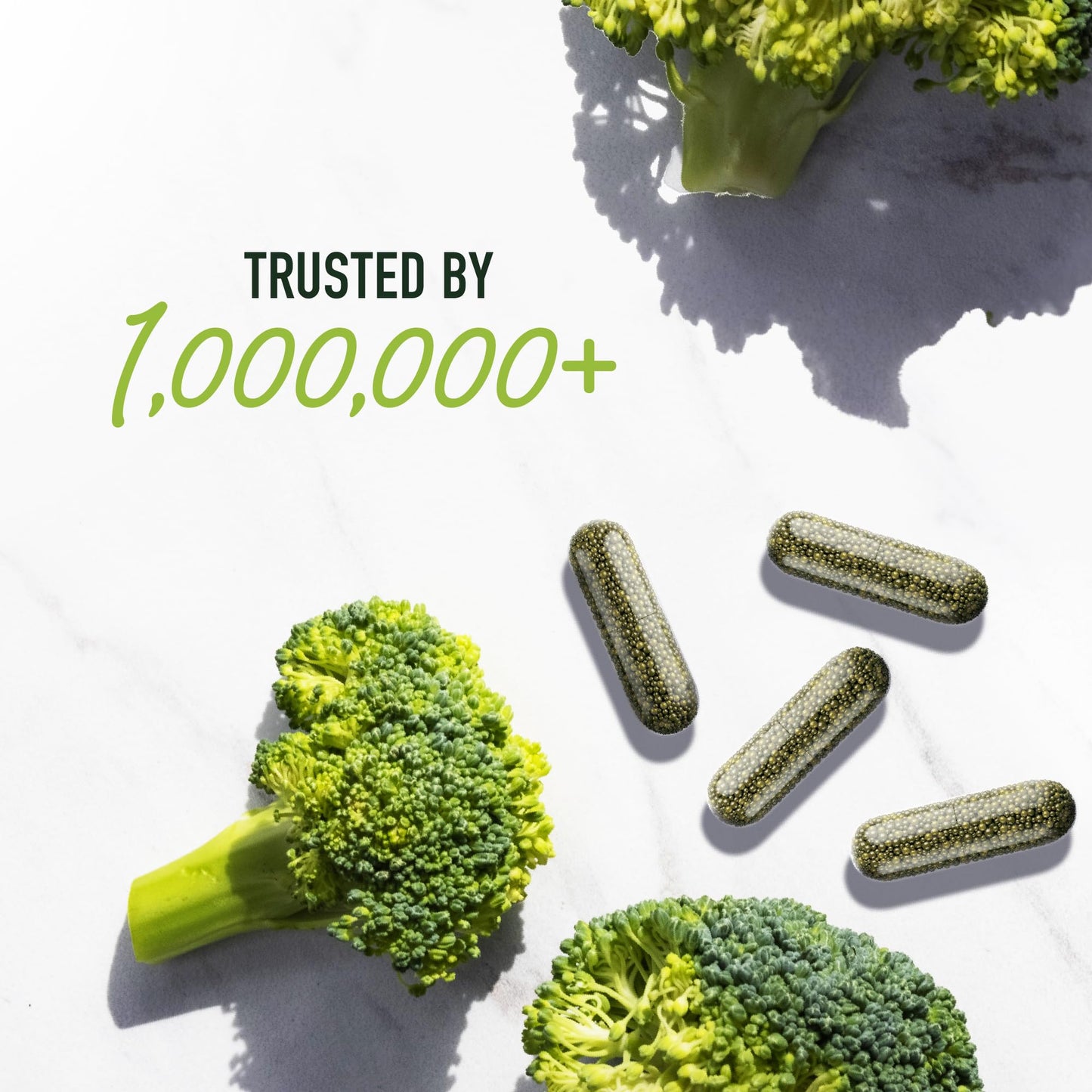 SMNutrition 50MG Sulforaphane Supplement from Broccoli Sprouts | NRF2 Activation & Immune Support