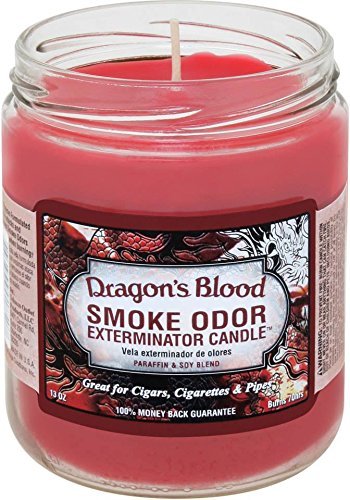 Smoke Odor Exterminator 13oz Jar Candle – Dragon's Blood | Odor Eliminator