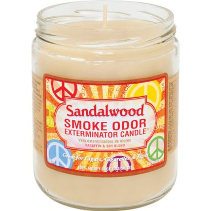 Smoke Odor Exterminator 13 oz Jar Candle – Sandalwood