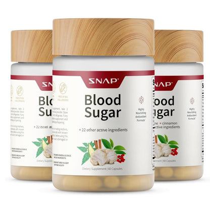Snap Supplements Blood Sugar Blend - 180 Count | Balanced Energy Support