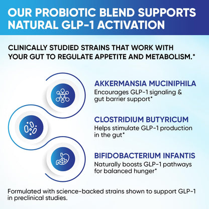 Snappy Scripts GLP-1 XLR8 Supplement – Digestive Balance & Metabolic Support (60 Capsules)