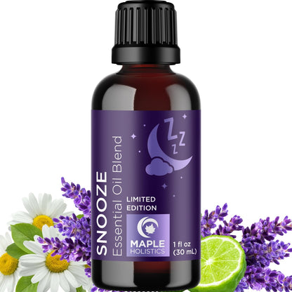 Sleep Essential Oil Diffuser Blend – Snooze with Lavender, Chamomile & Cedarwood
