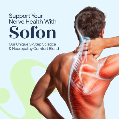 Sofon Nerve Support Supplement - 60 Caps | 30 Servings | Nerve Health & Circulation Support