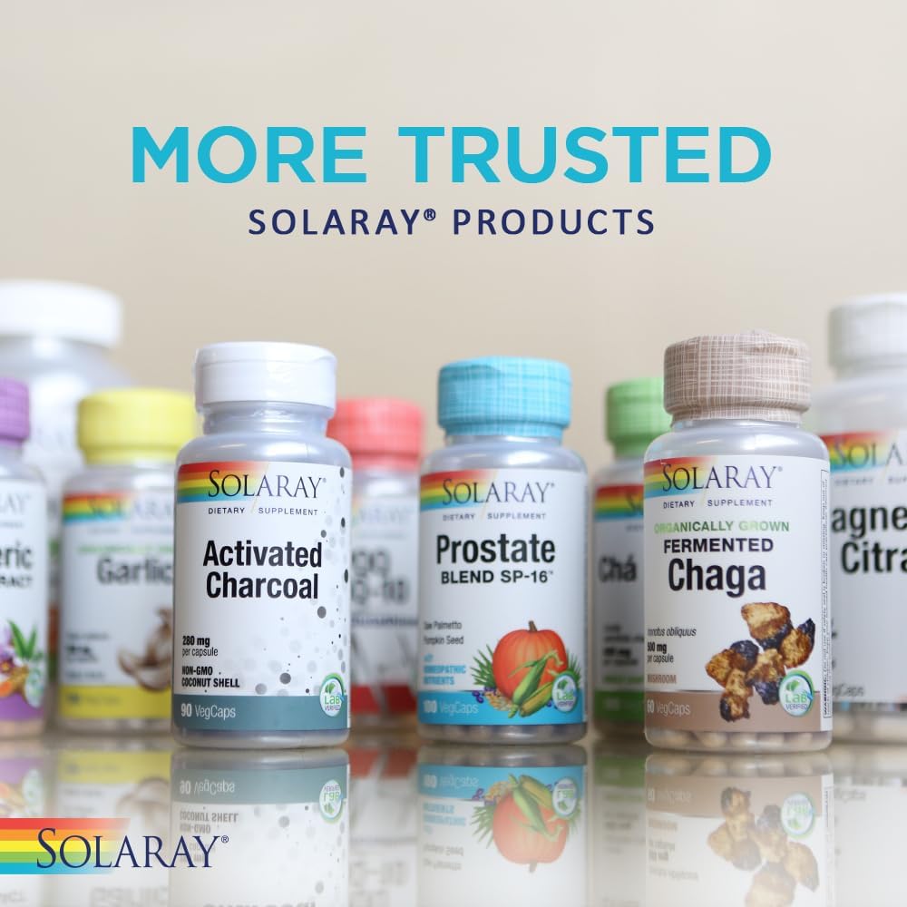 SOLARAY Cayenne Pepper 450 mg - 100,000 HU | Digestion, Circulation, Metabolism & Cardiovascular Support | Non-GMO | 100 VegCaps