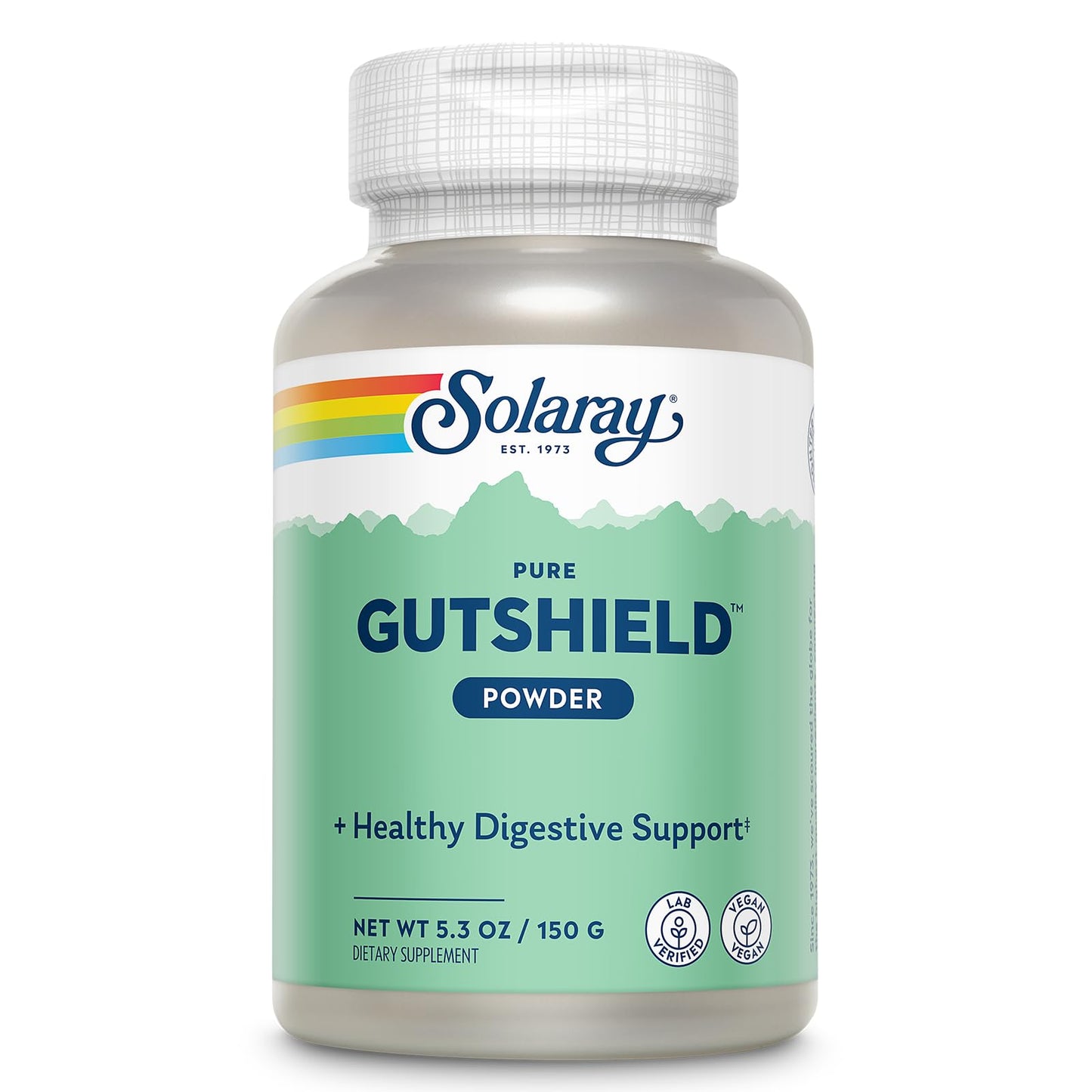 SOLARAY Gutshield Powder 150 Gram - Gut Health & Immune Support