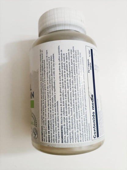 SOLARAY Liposomal Multivitamin for Men & Women – High Potency, Enhanced Absorption, 60 VegCaps