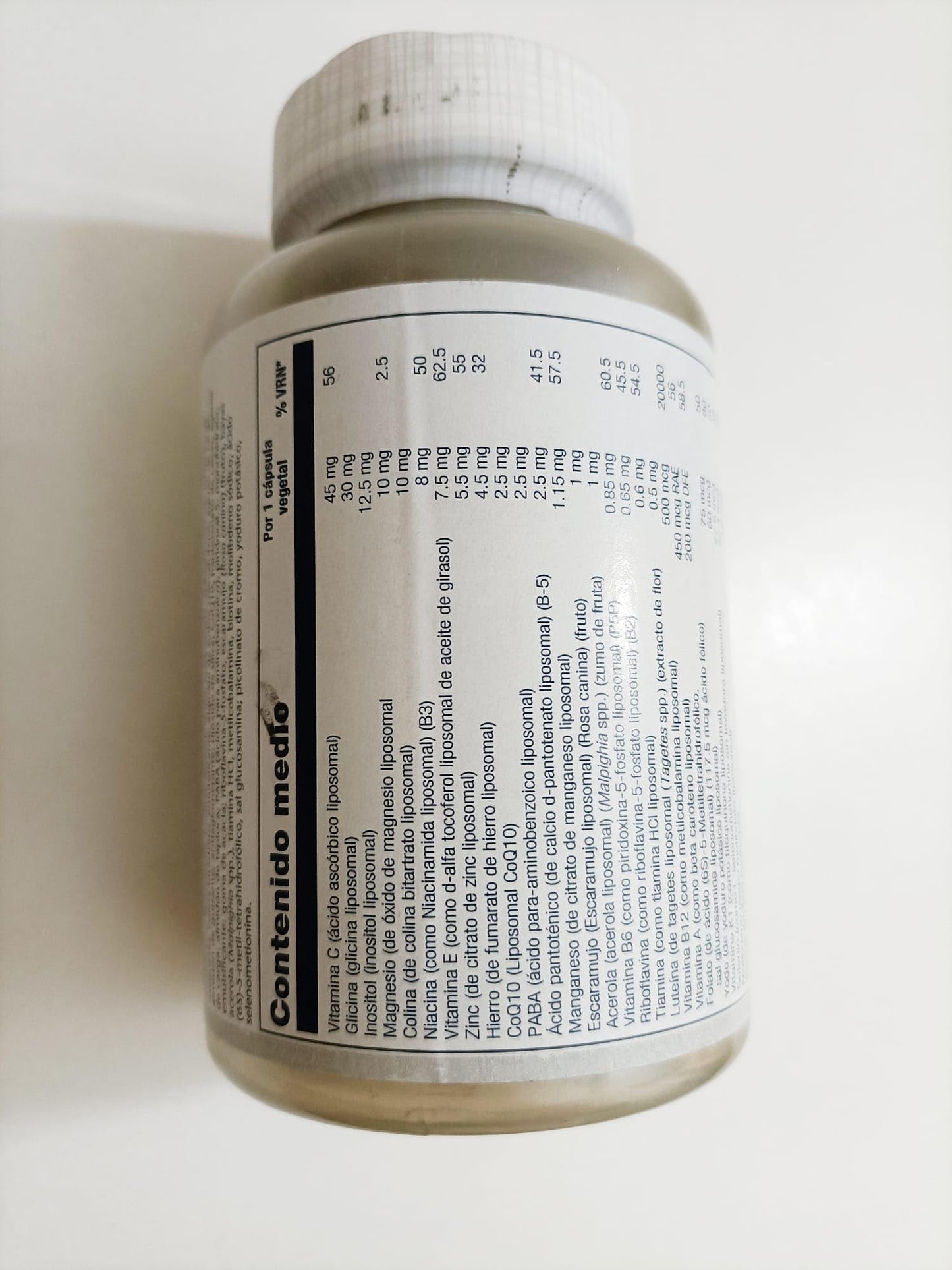 SOLARAY Liposomal Multivitamin for Men & Women – High Potency, Enhanced Absorption, 60 VegCaps