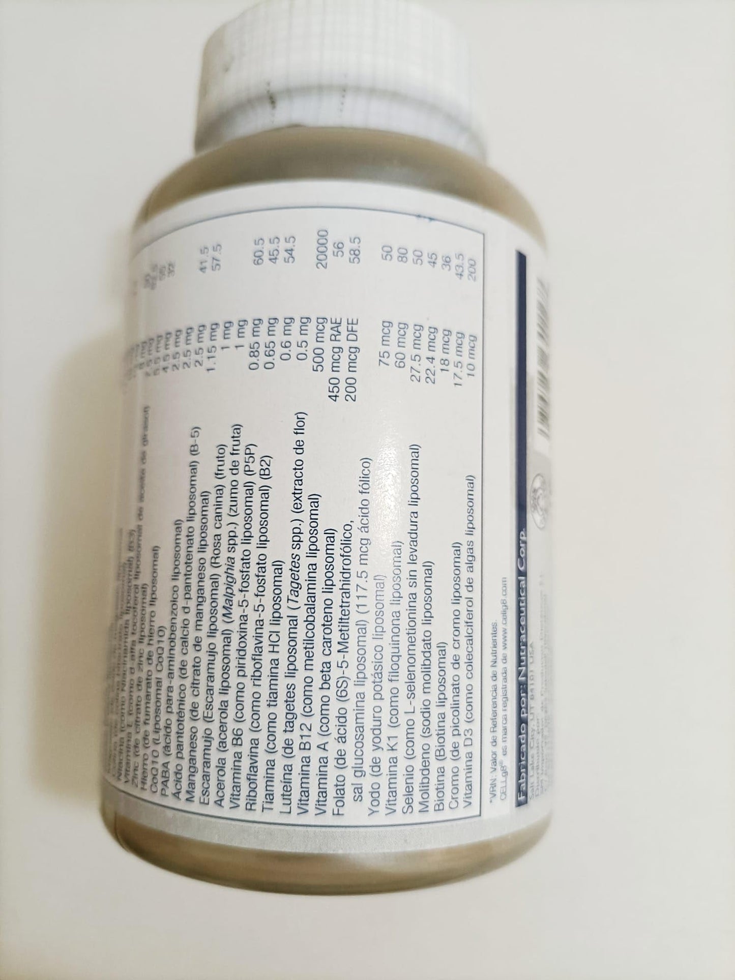 SOLARAY Liposomal Multivitamin for Men & Women – High Potency, Enhanced Absorption, 60 VegCaps