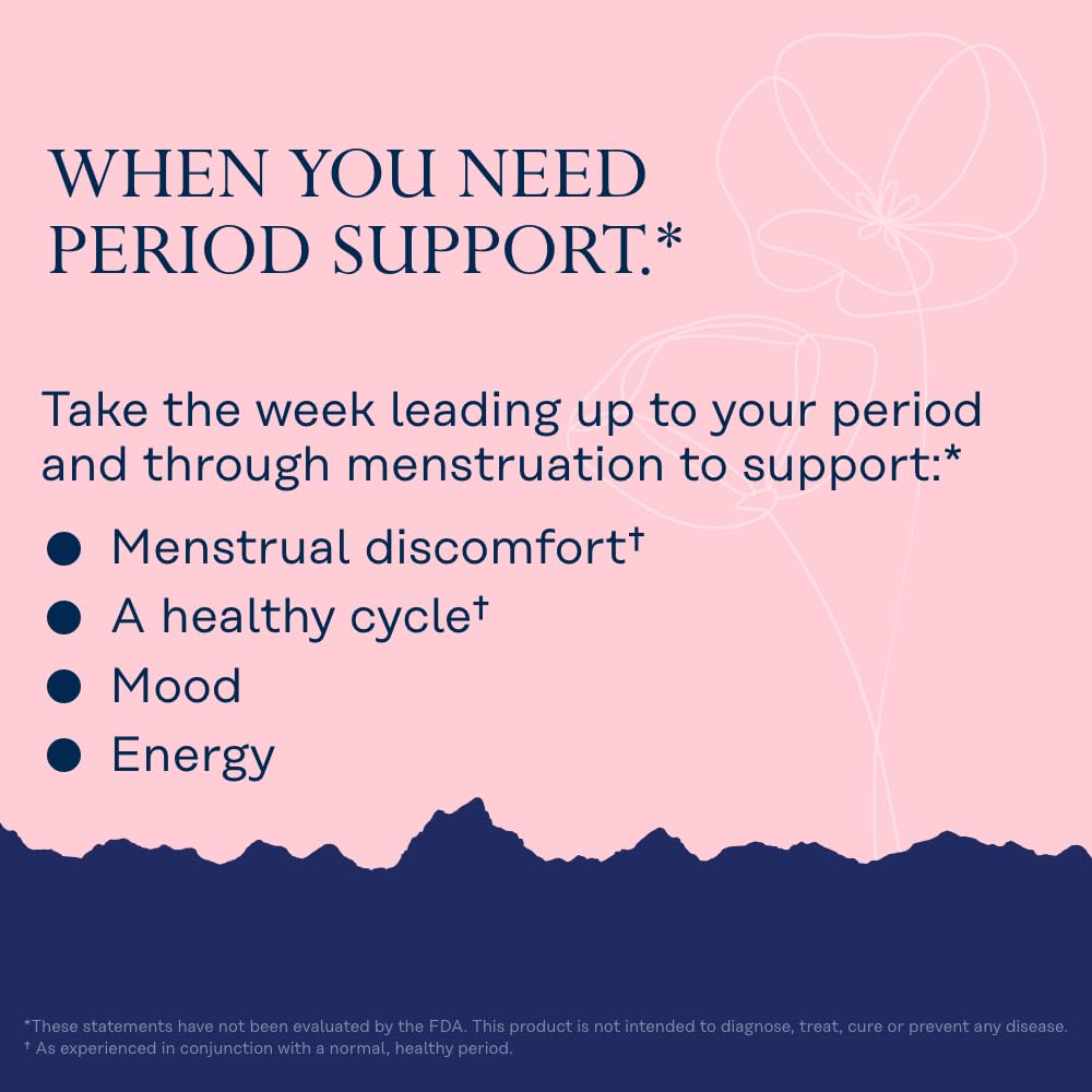 Solaray PMS & Menstrual Support – Vitex, Cramp Bark, No Hormones