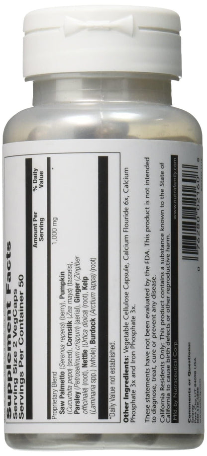 SOLARAY Prostate Blend SP-16 VCapsules (100 Count) - Prostate Support