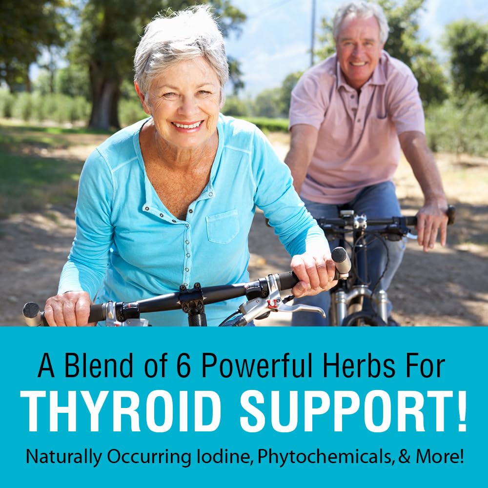 SOLARAY Thyroid Blend SP-26 - Herbal Support for Thyroid Function | Non-GMO, Vegan | 100 VegCaps