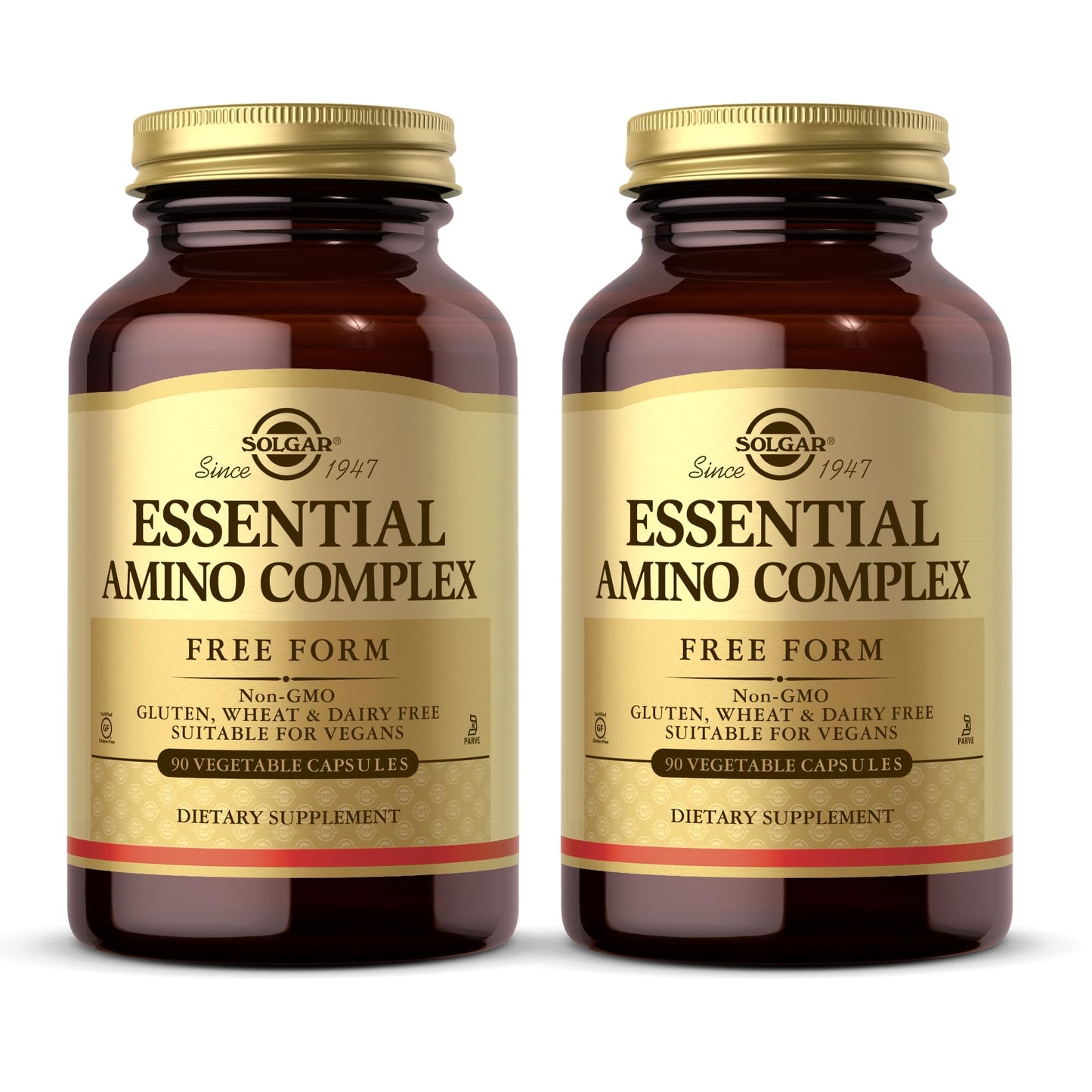 Solgar Essential Amino Complex – 180 Servings (2x90), Vegan, Non-GMO, Gluten Free
