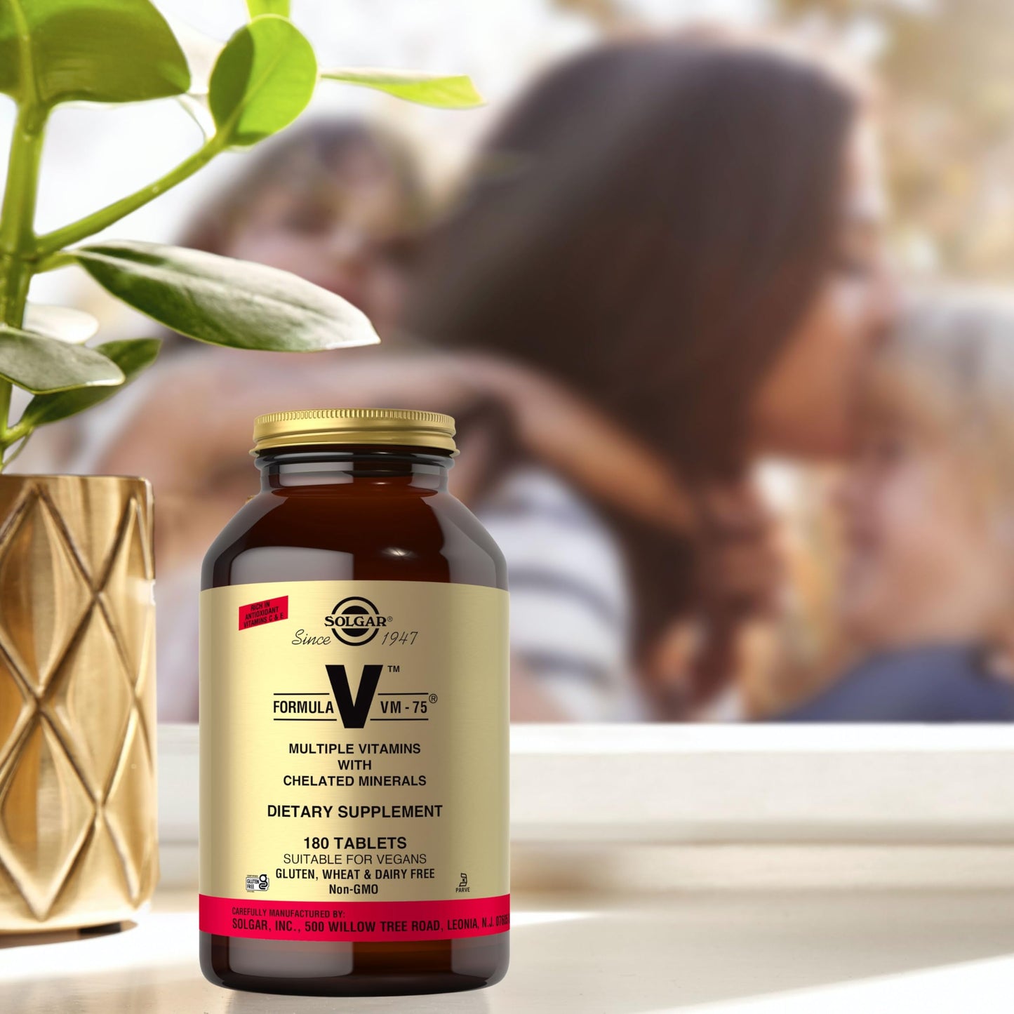 Solgar Formula VM-75 Multivitamin 180 Tablets – Chelated Minerals, Vegan, Gluten Free, Kosher