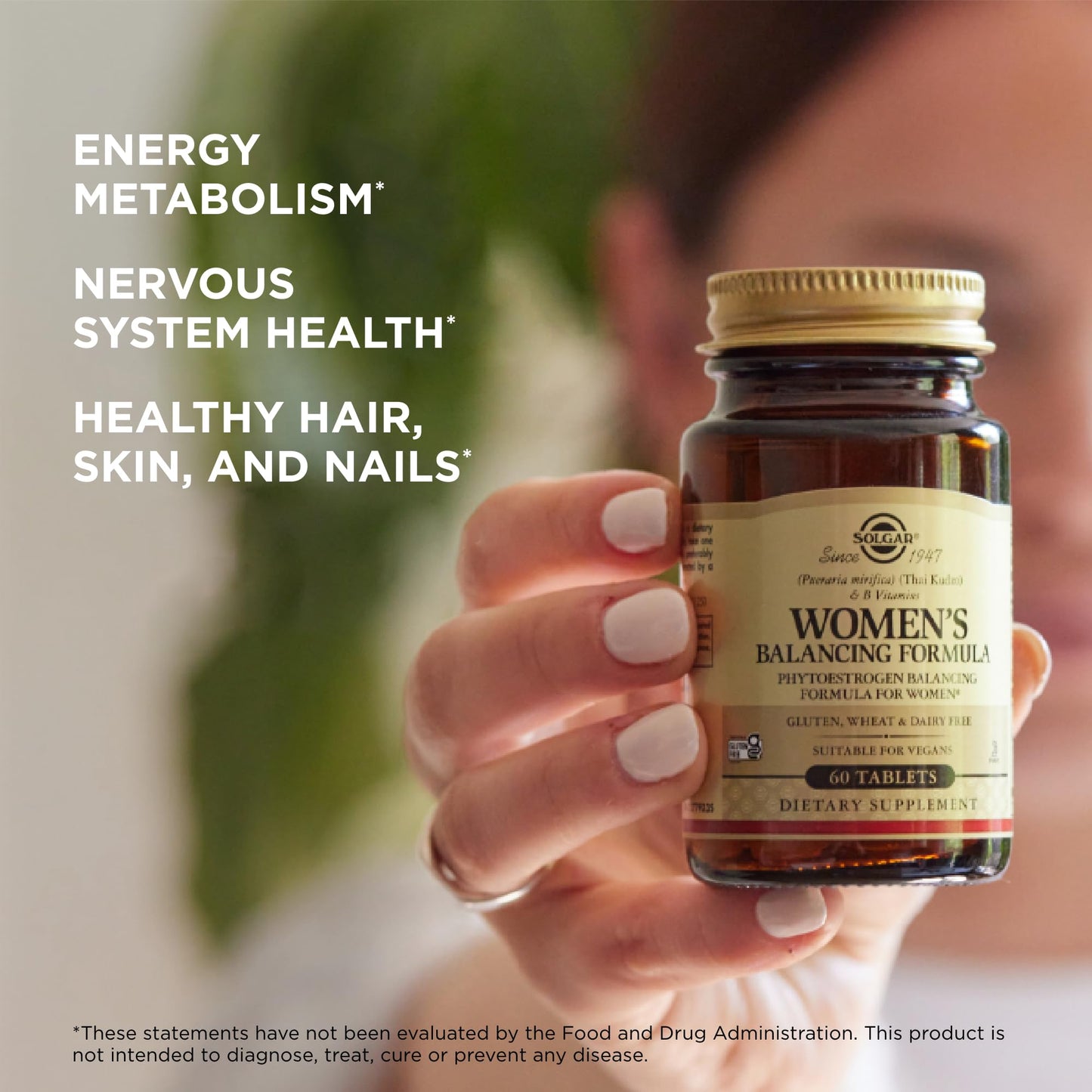 Solgar Women’s Balancing Formula – 120 Servings | Vegan, Kosher, Gluten & Dairy Free
