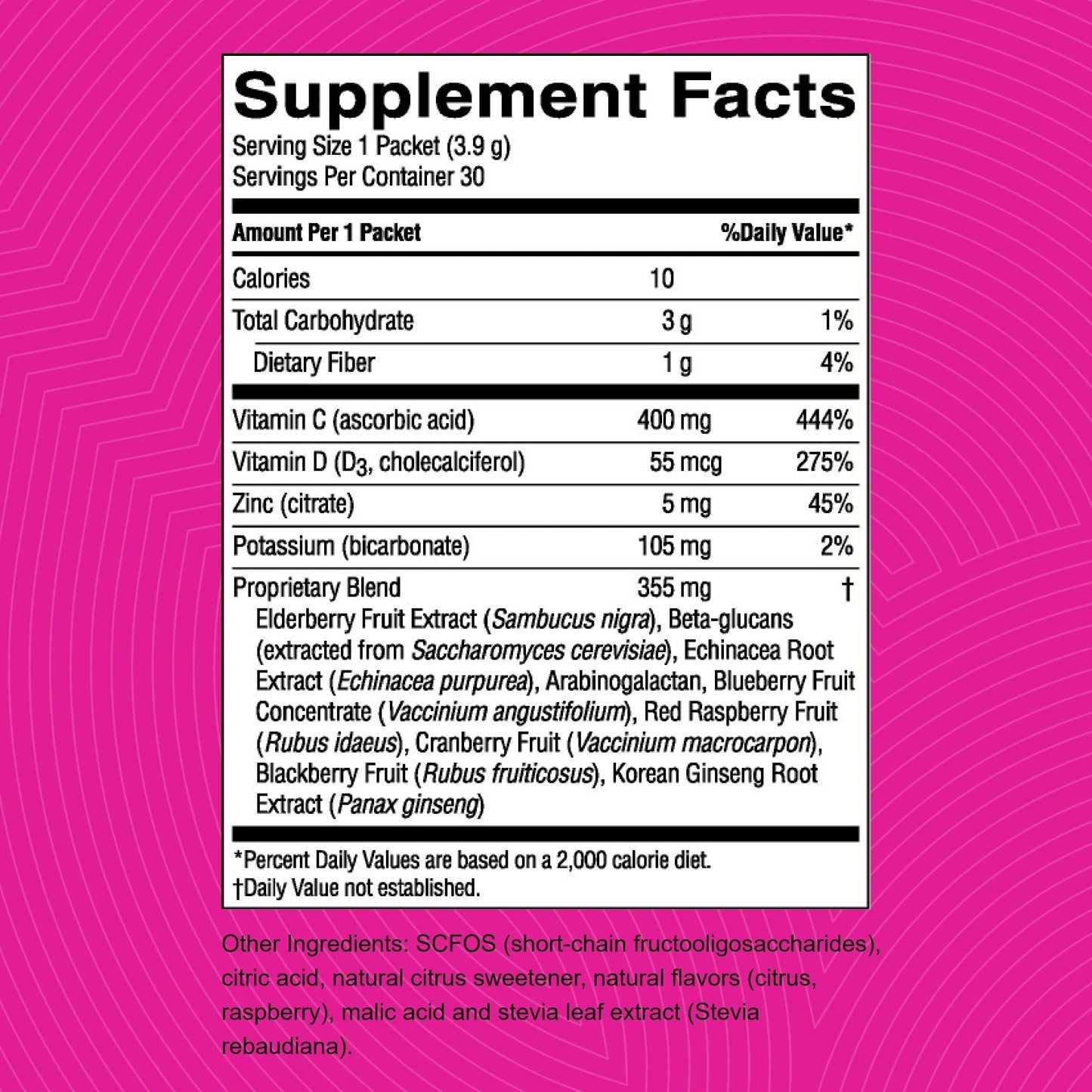 Nature's Sunshine Solstic Immune, 30 Packs | Immune Support with Antioxidant Vitamins & Berries