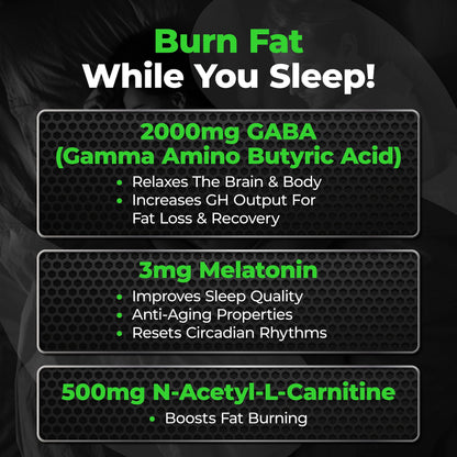 Somalyze Stimulant-Free Nighttime Appetite Suppressant | GABA & Melatonin | Gluten Free, 90 Capsules | Species Nutrition