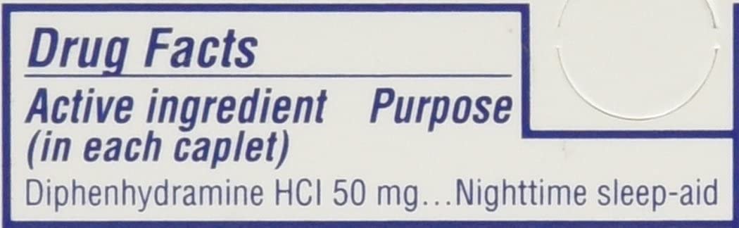 Sominex Nighttime Sleep-Aid Caplets – Maximum Strength (16 ea) Pack of 3