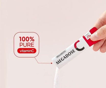 Sookwang Megadose Vitamin C Powder 3000mg | 100 Sticks, 300g