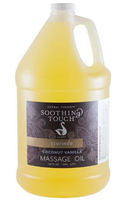 Soothing Touch Coconut Vanilla Massage Oil – 128 oz Gallon