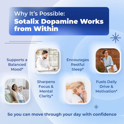 5-HTP + GABA with L-Theanine & L-Tyrosine – Mood, Focus & Sleep (USA Made)
