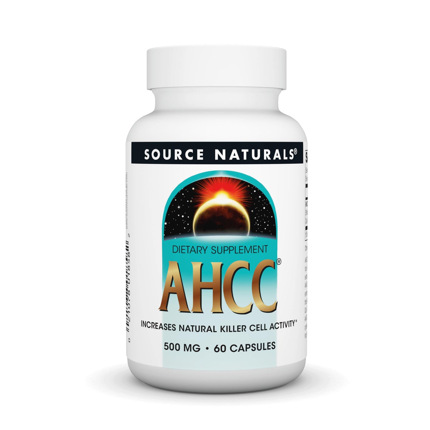 Source Naturals AHCC 500mg – 60 Capsules | Natural Killer Cell Support