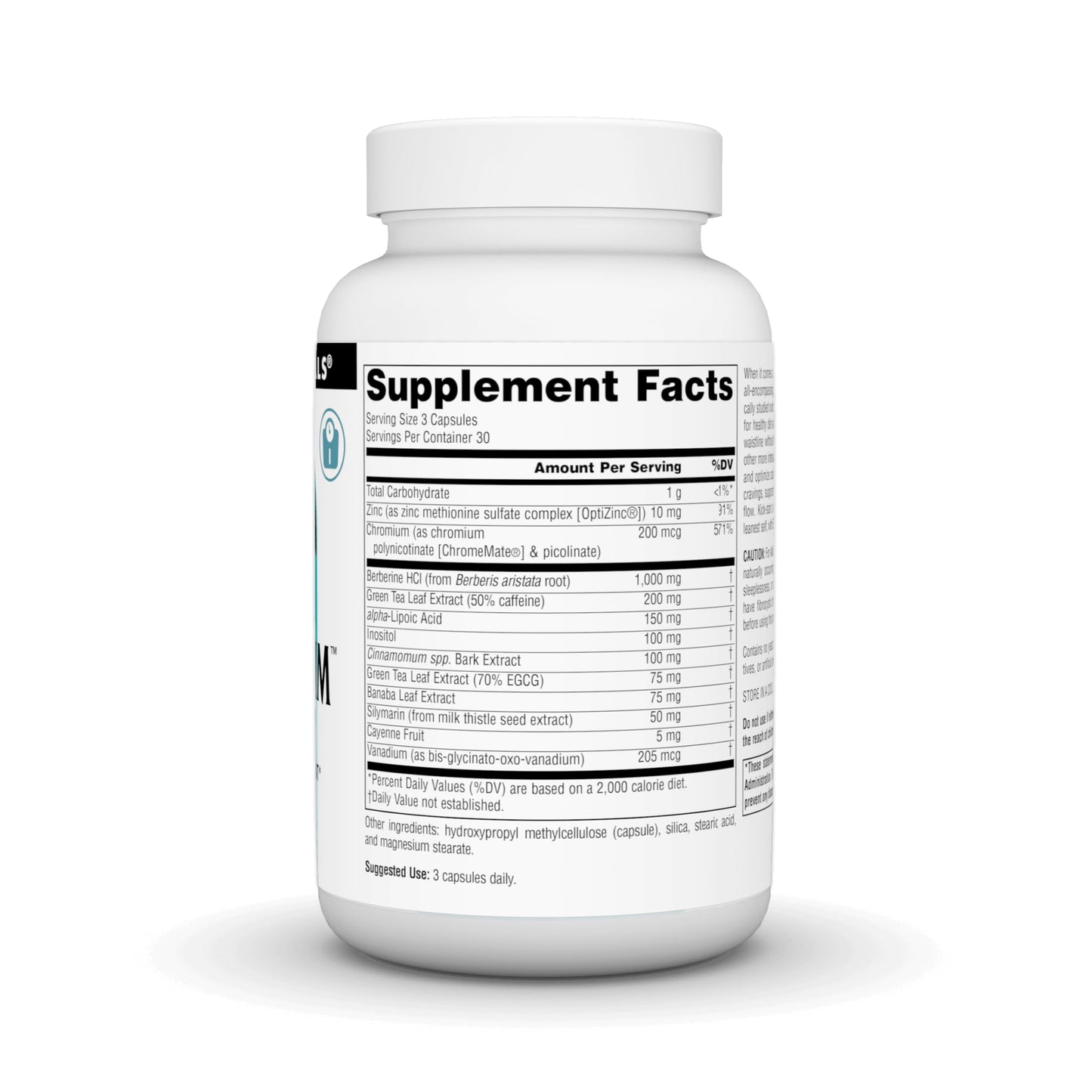 Source Naturals BerberTrim Berberine Complex for Weight Management (90 Veg Capsules)