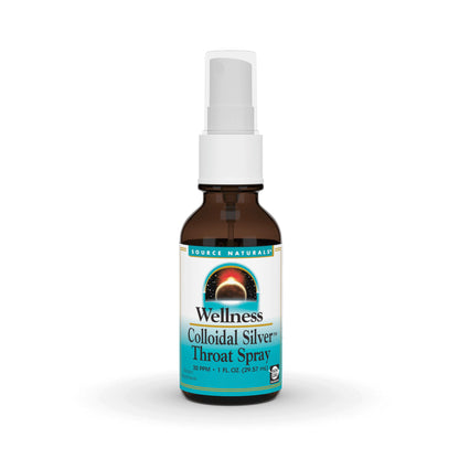 Source Naturals Wellness Colloidal Silver 30 PPM Liquid Spray Bottle - 1 fl oz