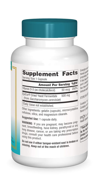 Source Naturals EpiCor with Vitamin D-3 – Immune Support (120 capsules)