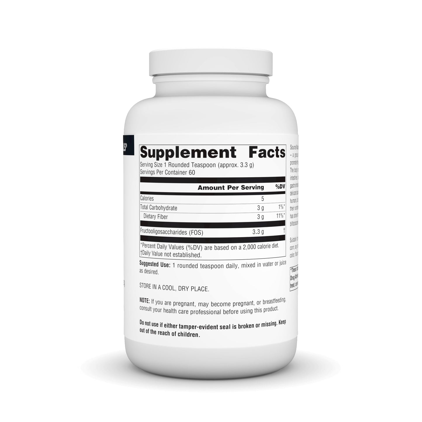 Source Naturals FOS Powder – Fructooligosaccharides Probiotic Enhancer, 200 g