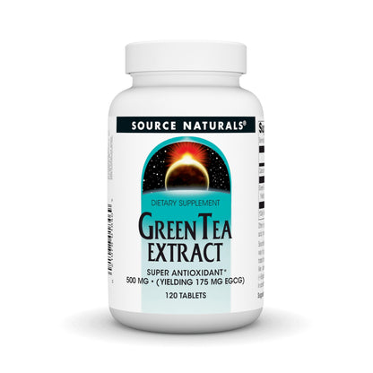 Source Naturals Green Tea Extract - 500 mg (175 mg EGCG) - 120 Tablets