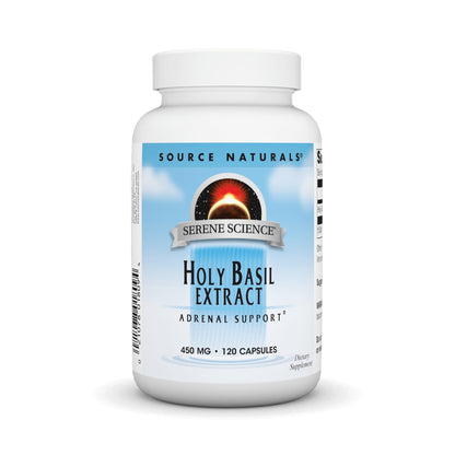 Source Naturals Holy Basil Extract Adrenal Support* 450mg - 120 Capsules