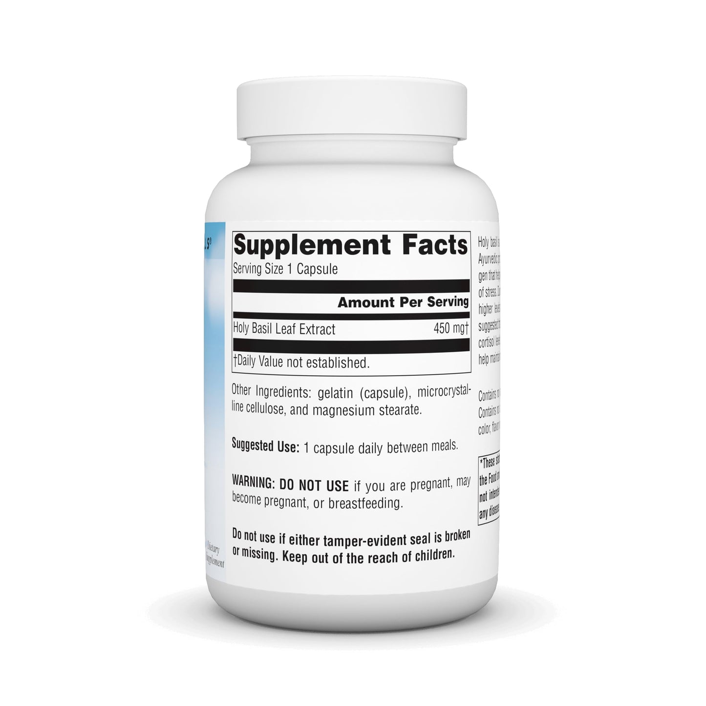 Source Naturals Holy Basil Extract Adrenal Support* 450mg - 120 Capsules