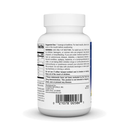 Source Naturals Melatonin Complex - 3 mg Orange Lozenges (50 & 100 Count)