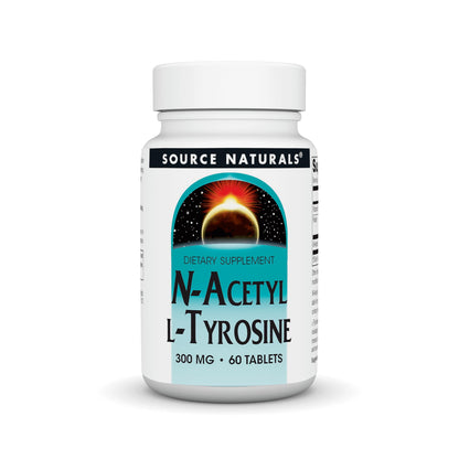 Source Naturals N-Acetyl L-Tyrosine 300 mg - 60 Tablets