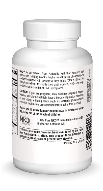 Source Naturals NKO Neptune Krill Oil 1000 mg – Heart Health, 90 Softgels